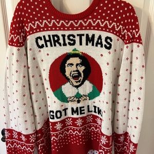 ELF CHRISTMAS SWEATER!